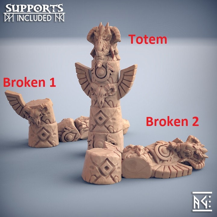 Dragonpeak Totems - Terrain Kit - Artisan Guild