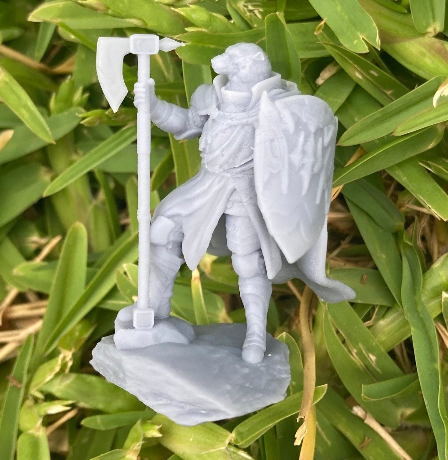 Polar Bear Paladin (3 Variants Available) - Epic Miniatures