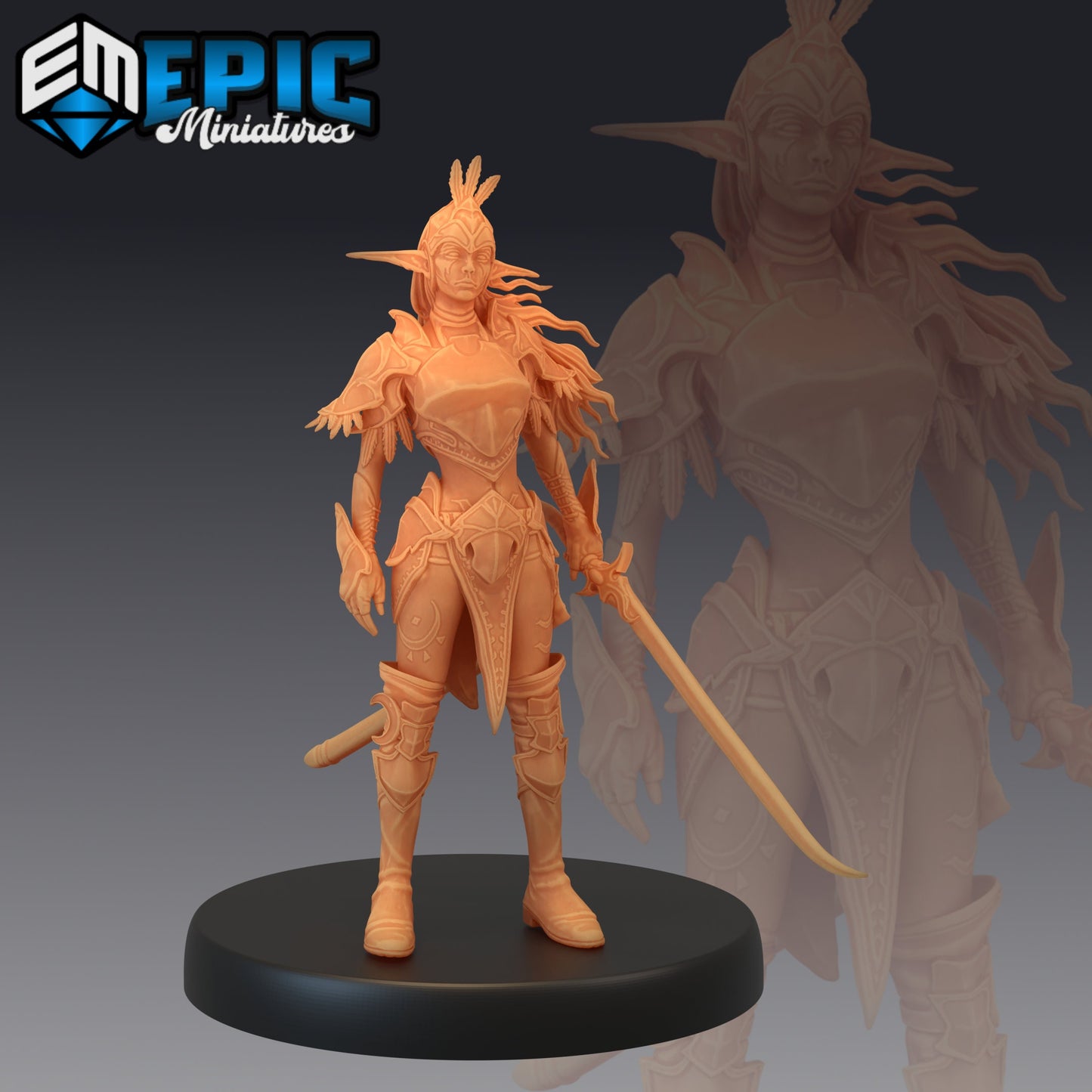 Elven Moon Runner (5 Variants) - Epic Miniatures