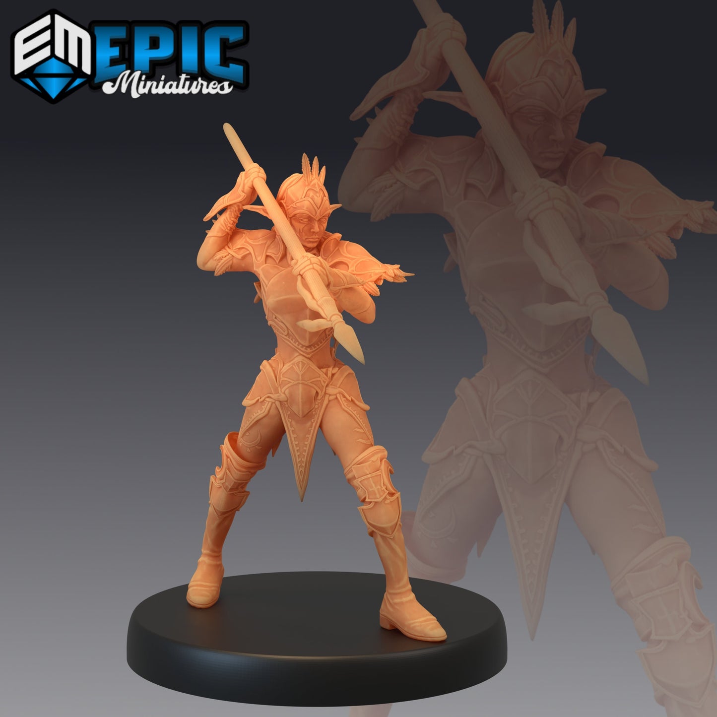 Elven Moon Runner (5 Variants) - Epic Miniatures