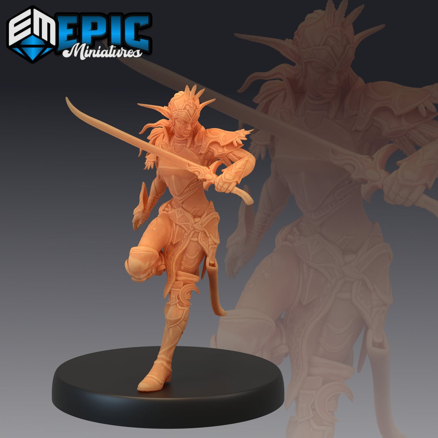 Elven Moon Runner (5 Variants) - Epic Miniatures