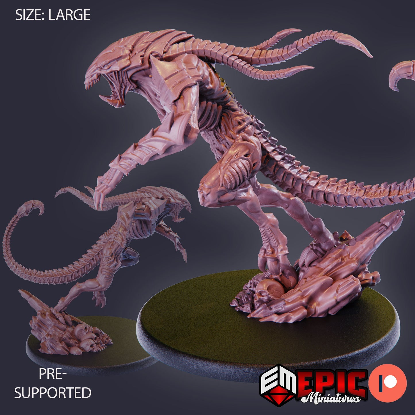 Alien Beast (4 Variants) - Epic Miniatures