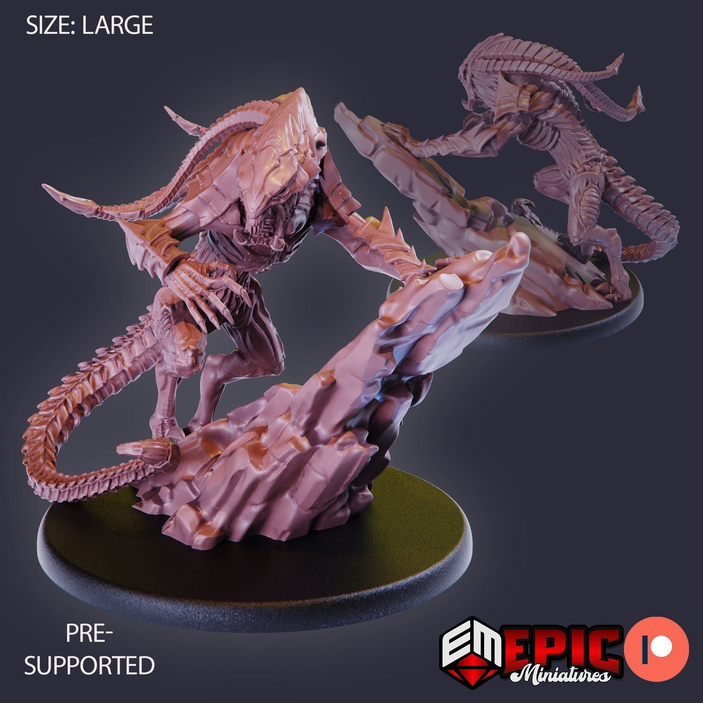 Alien Beast (4 Variants) - Epic Miniatures