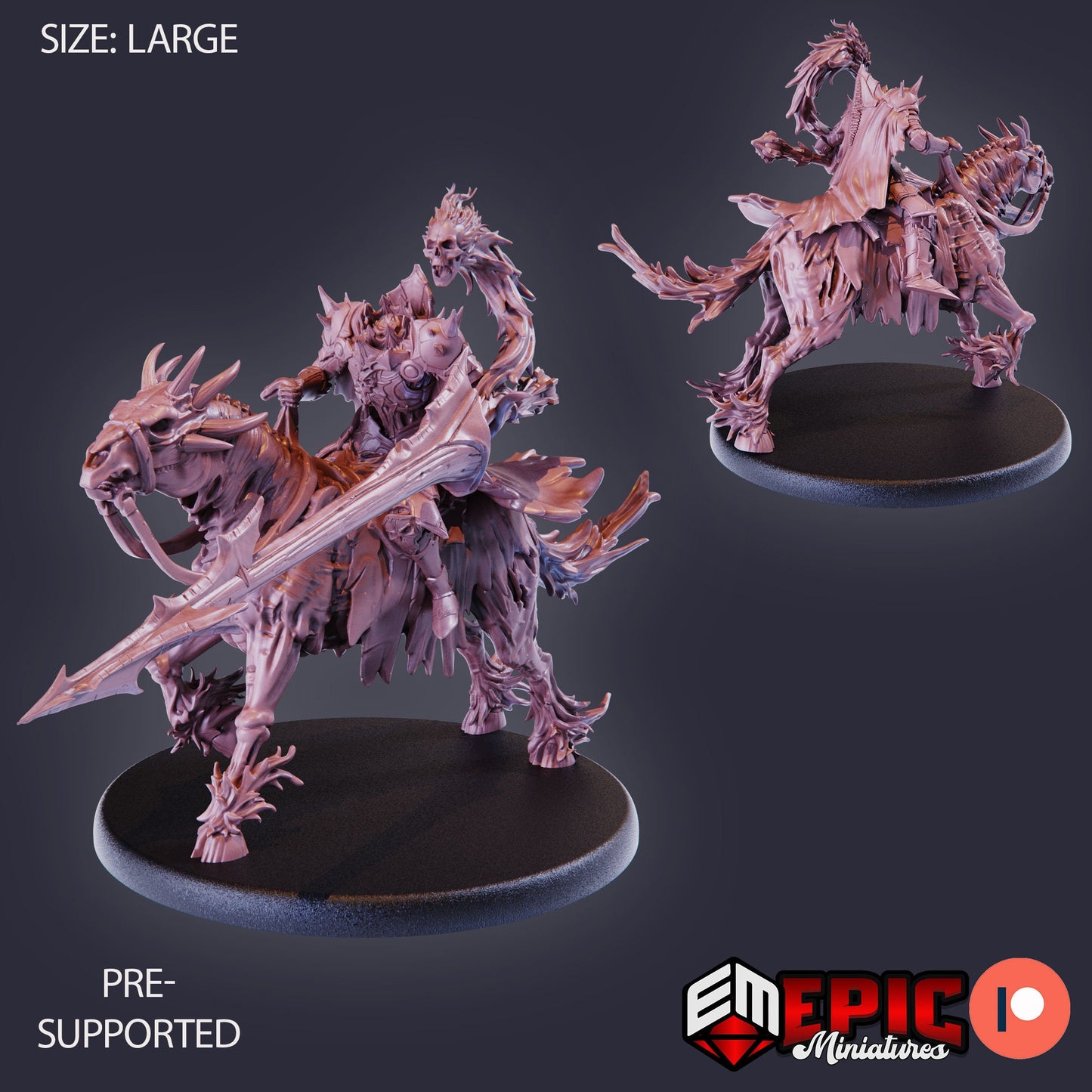 Dullahan Rider (5 Variants Available) - Epic Miniatures