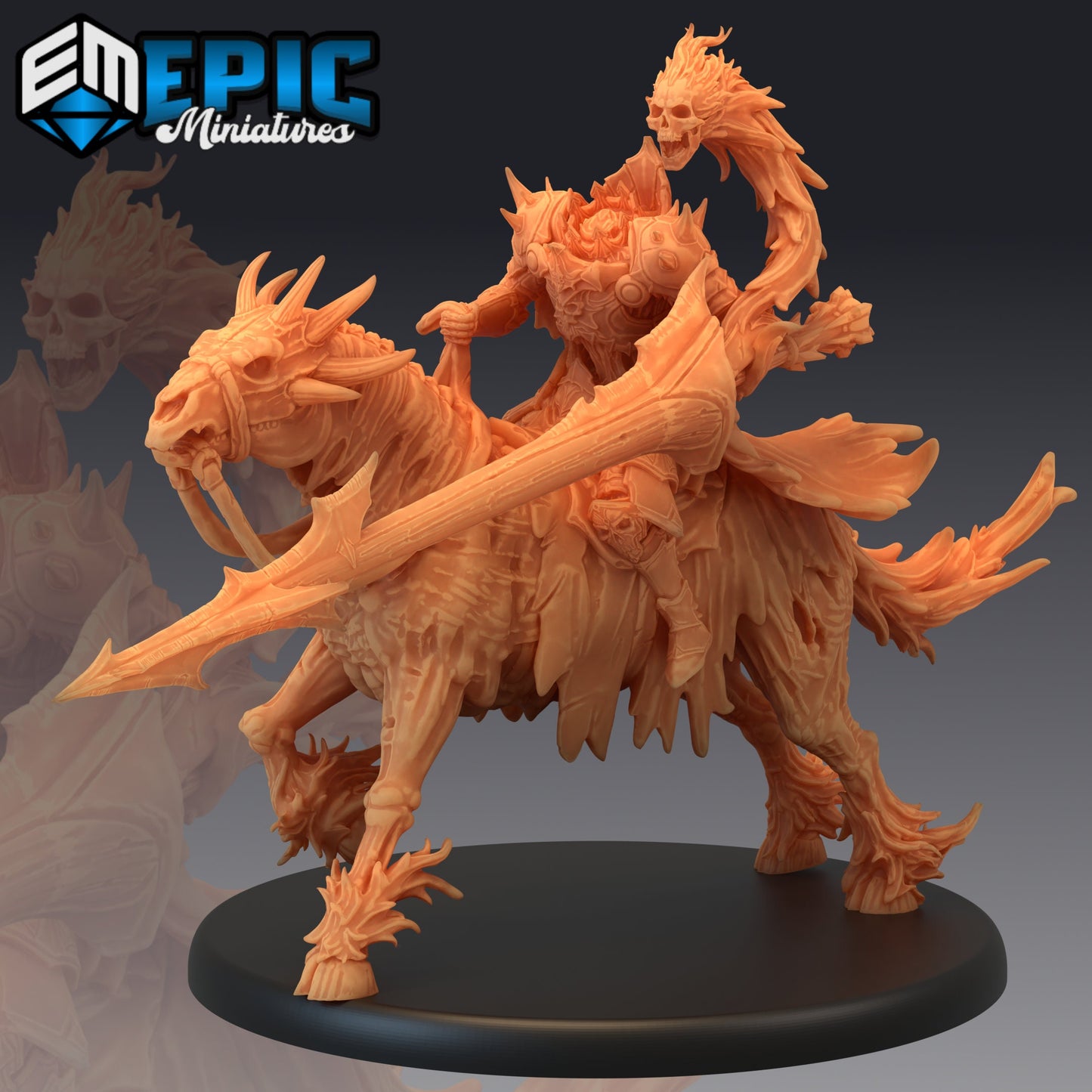 Dullahan Rider (5 Variants Available) - Epic Miniatures