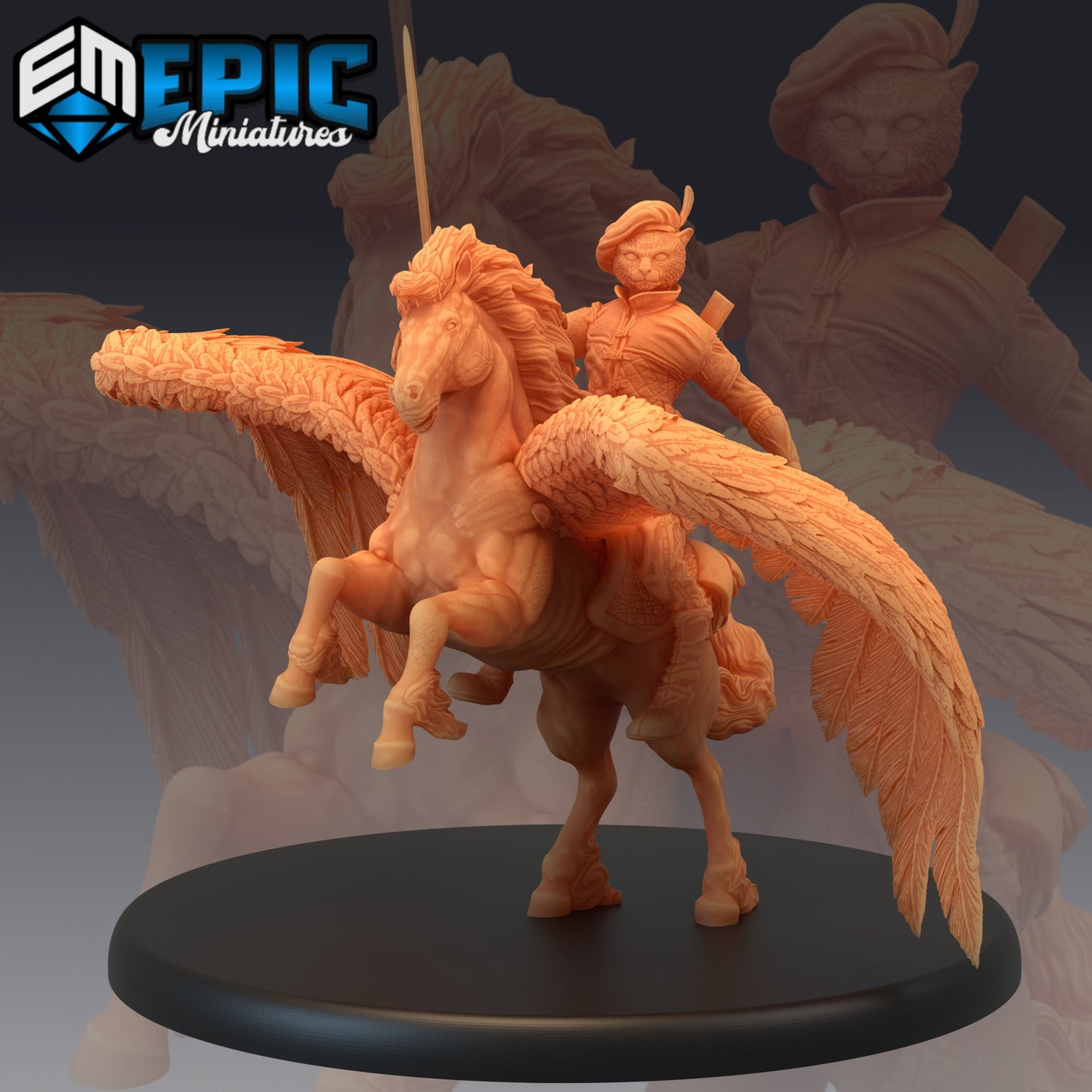 Pegasus (3 Variants) - Epic Miniatures