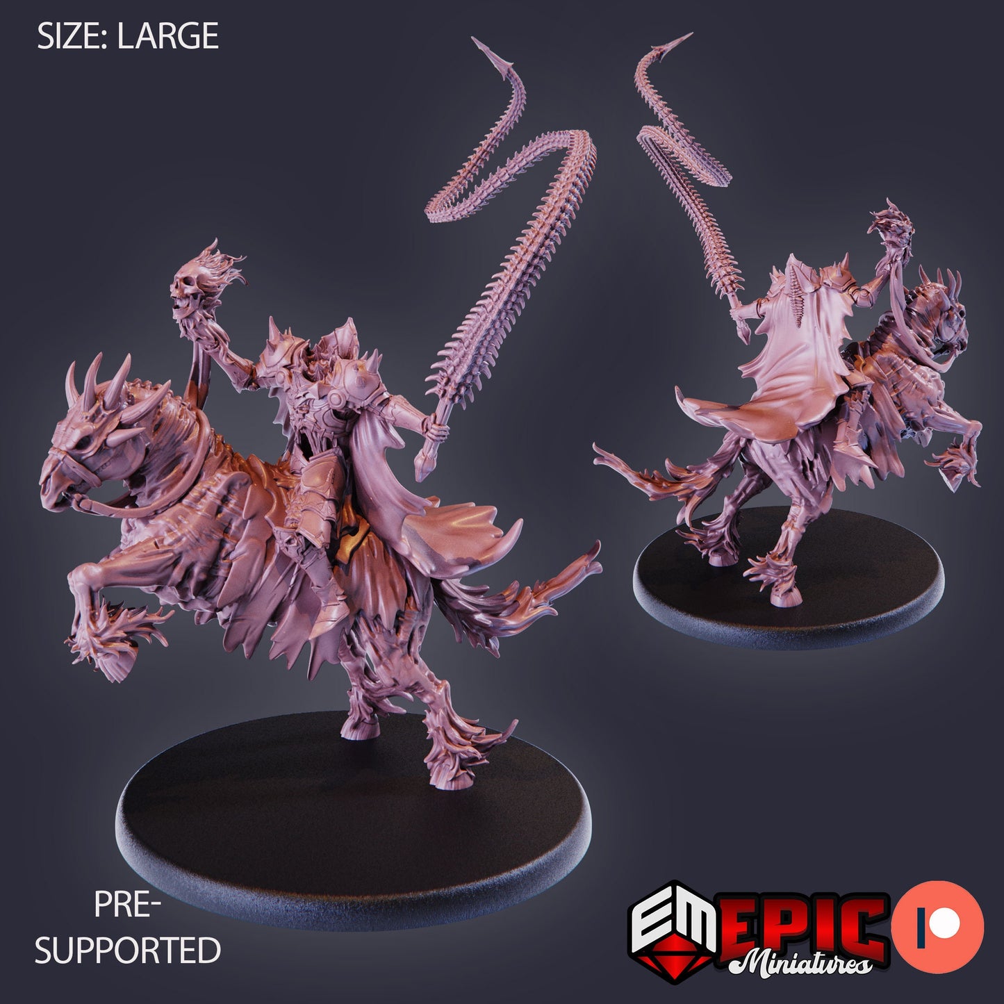 Dullahan Rider (5 Variants Available) - Epic Miniatures