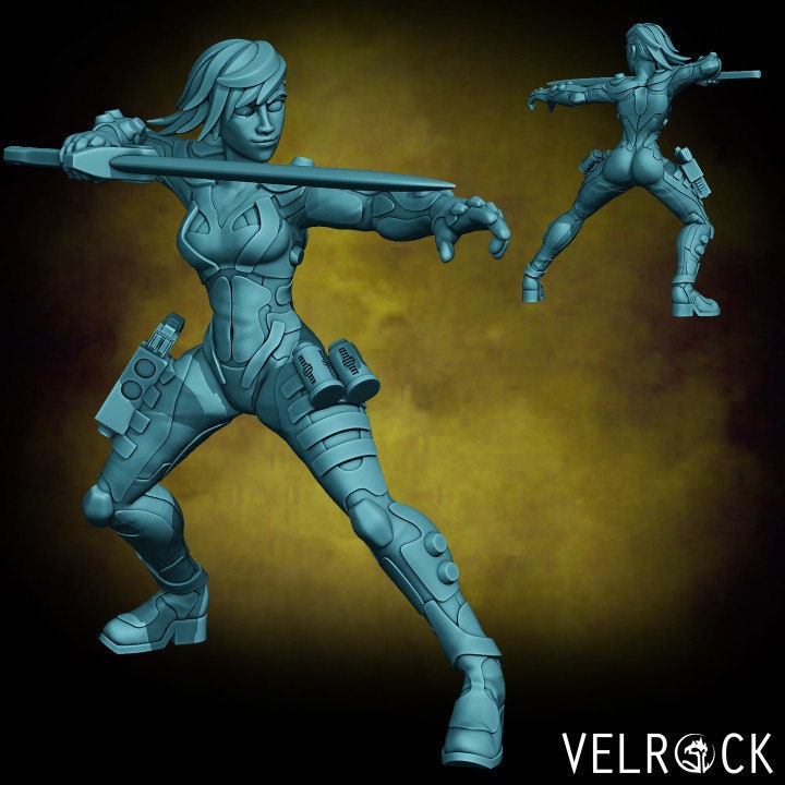 Cyberpunk Heroes Set 1 (8 Variants Available) - Velrock