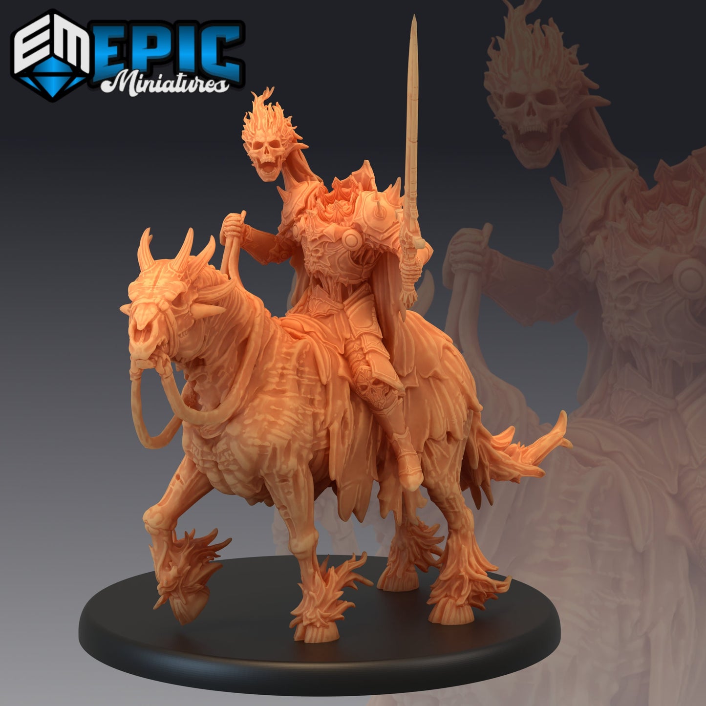 Dullahan Rider (5 Variants Available) - Epic Miniatures