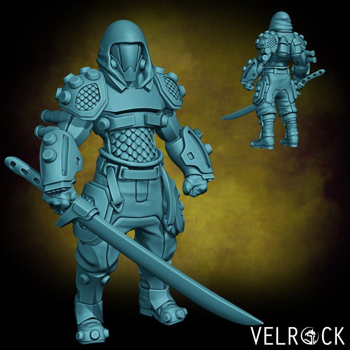 Cyberpunk Heroes Set 1 (8 Variants Available) - Velrock