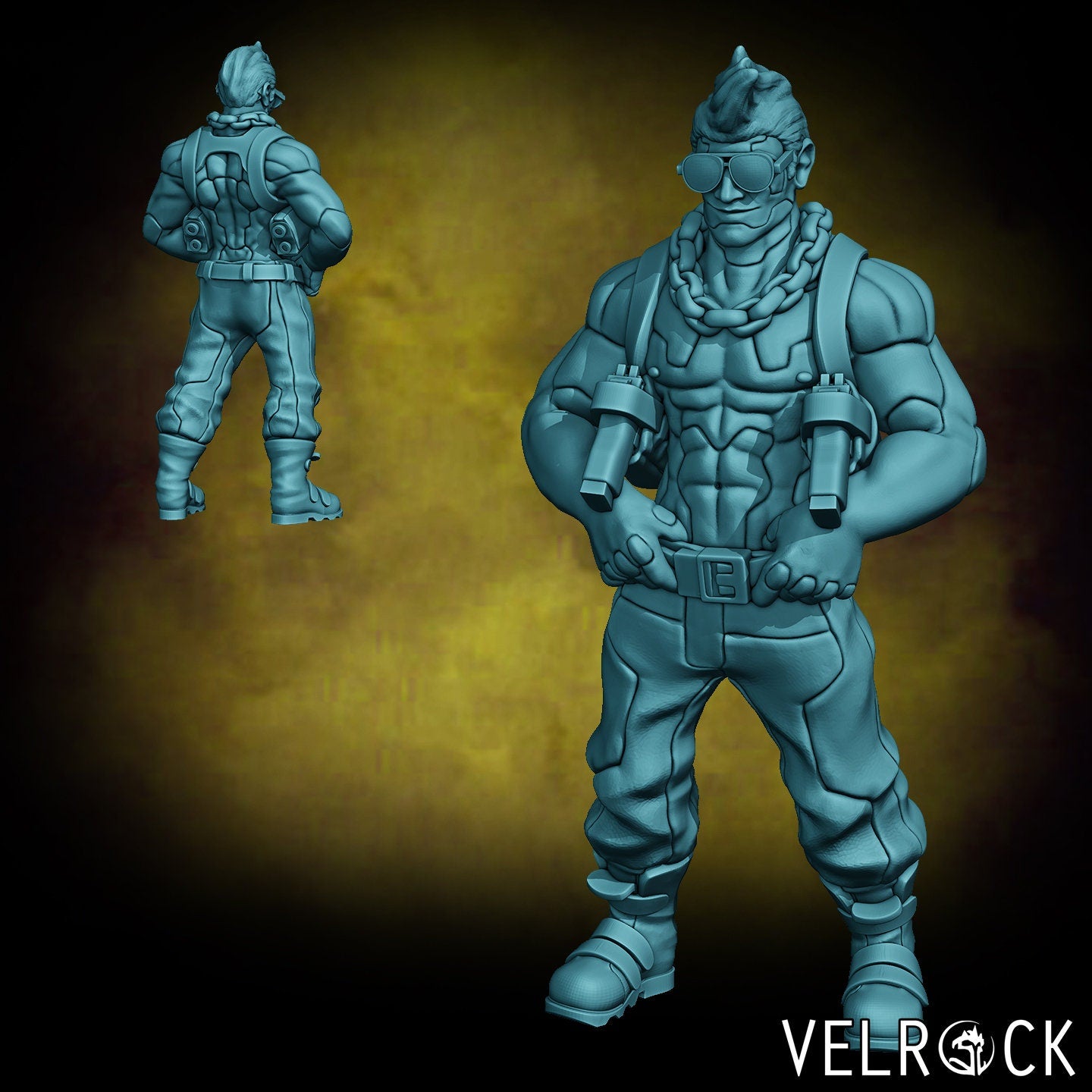 Cyberpunk Heroes Set 1 (8 Variants Available) - Velrock