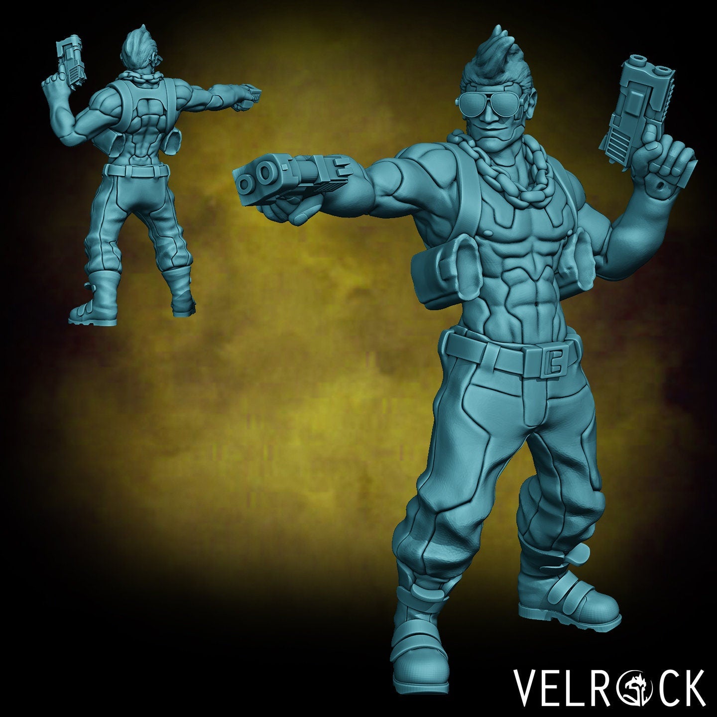 Cyberpunk Heroes Set 1 (8 Variants Available) - Velrock