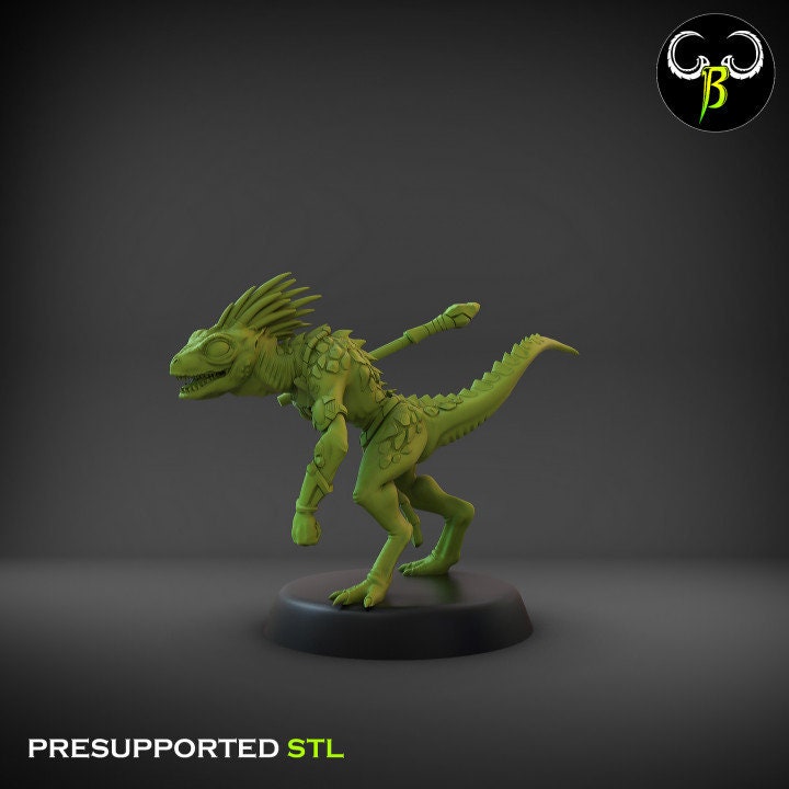 Nova Raptor Blowpipe Squad (9 Variants) - Clay Beast Creations