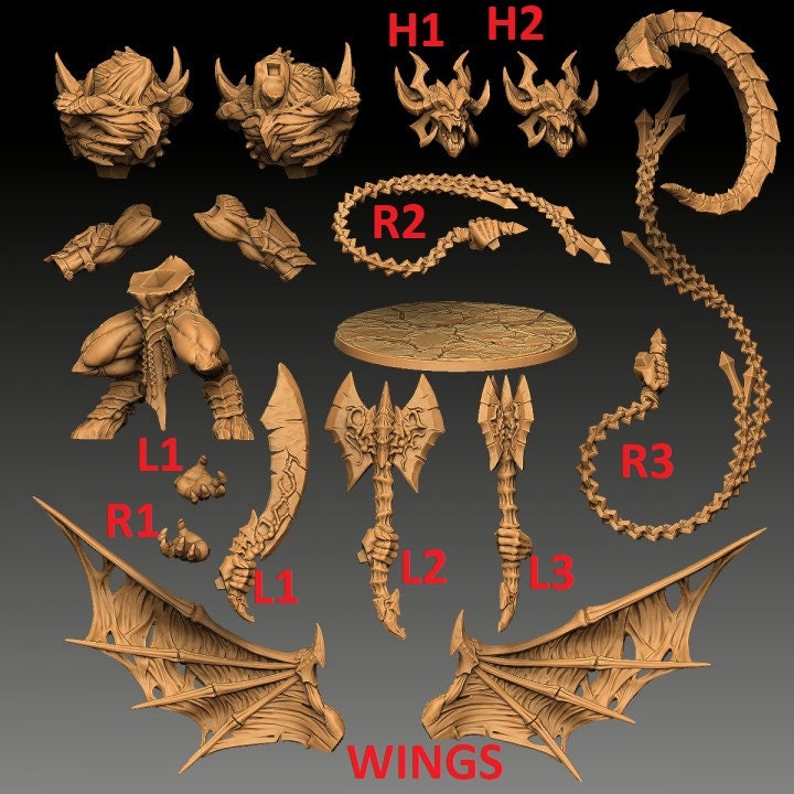 Baalzrodan the Demon King (Modular) - Artisan Guild