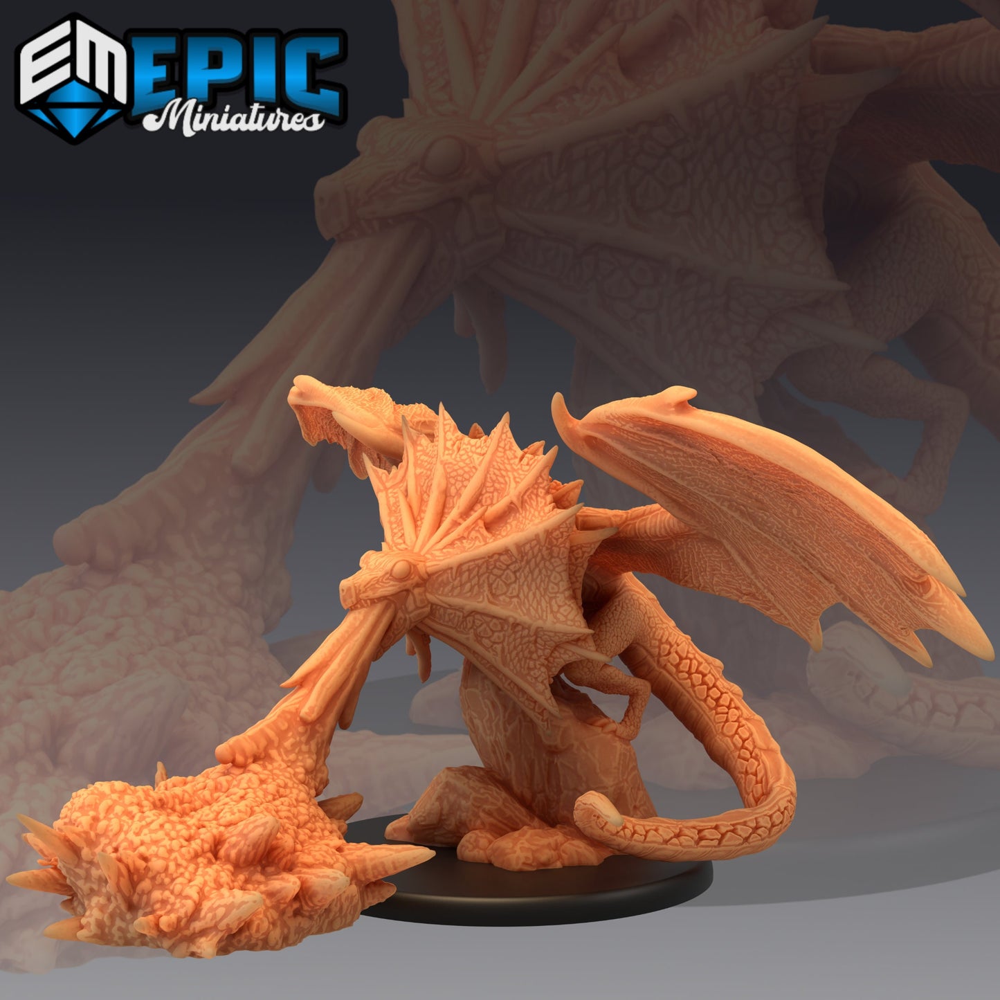Tropical Wyvern (4 Variants Available) - Epic Miniatures