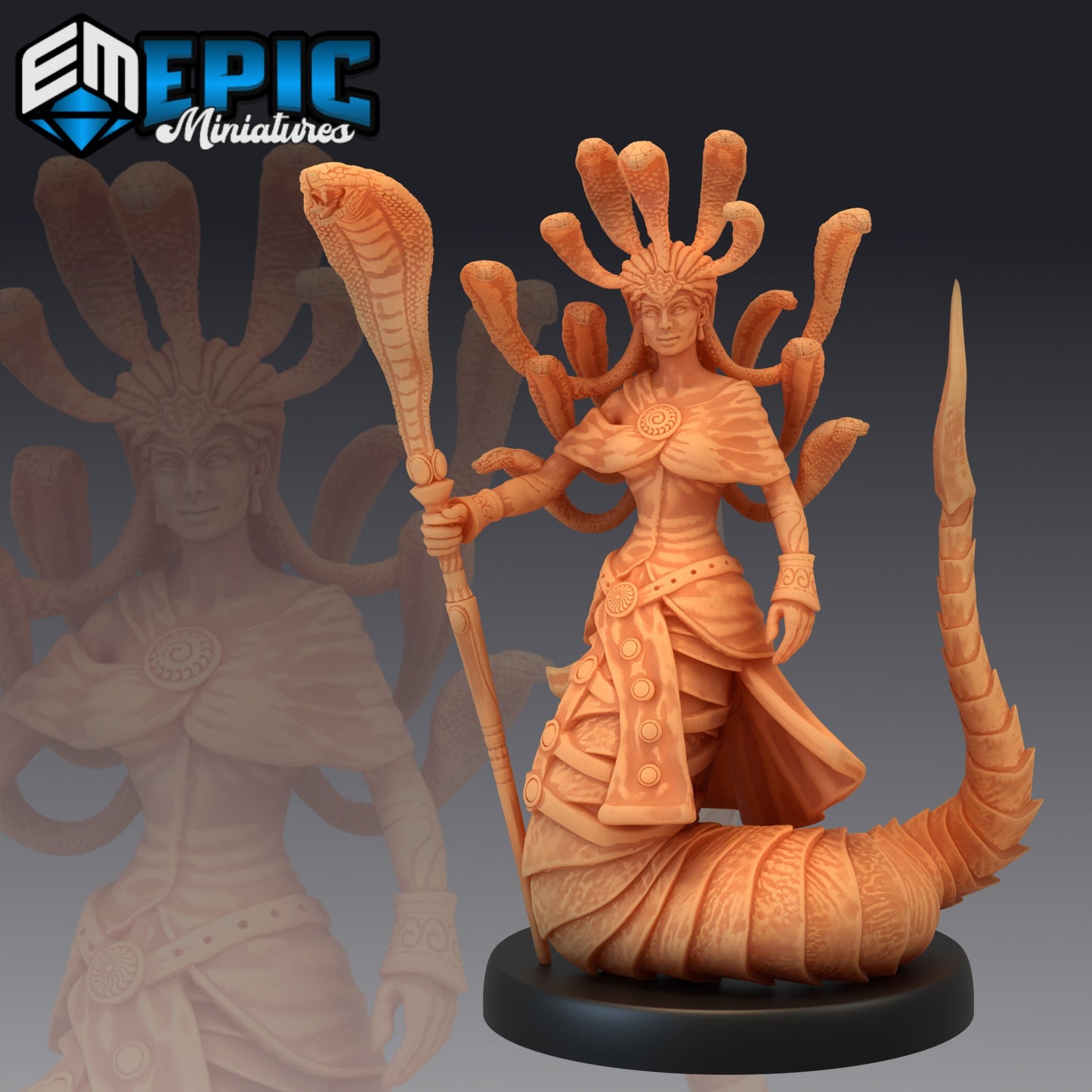 Gorgon Sisters Euryale (3 Variants Available) - Epic Miniatures