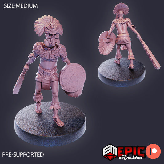 Jungle Tribe (3 Variants Available) - Epic Miniatures