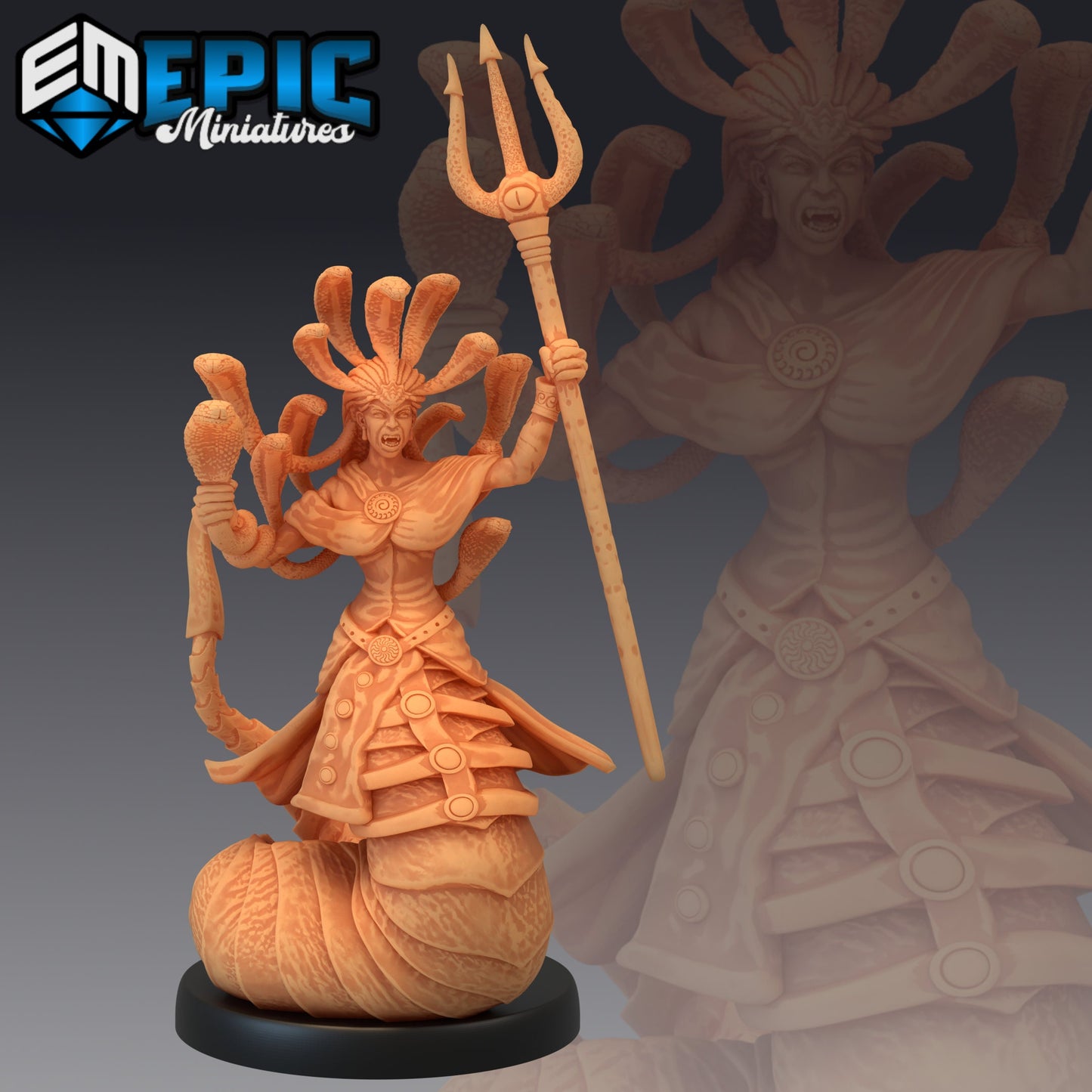 Gorgon Sisters Euryale (3 Variants Available) - Epic Miniatures