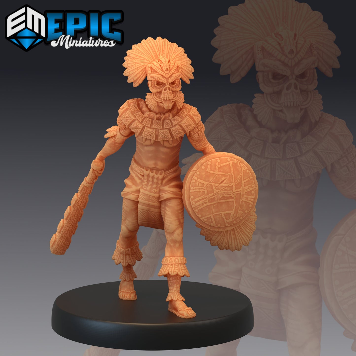 Jungle Tribe (3 Variants Available) - Epic Miniatures