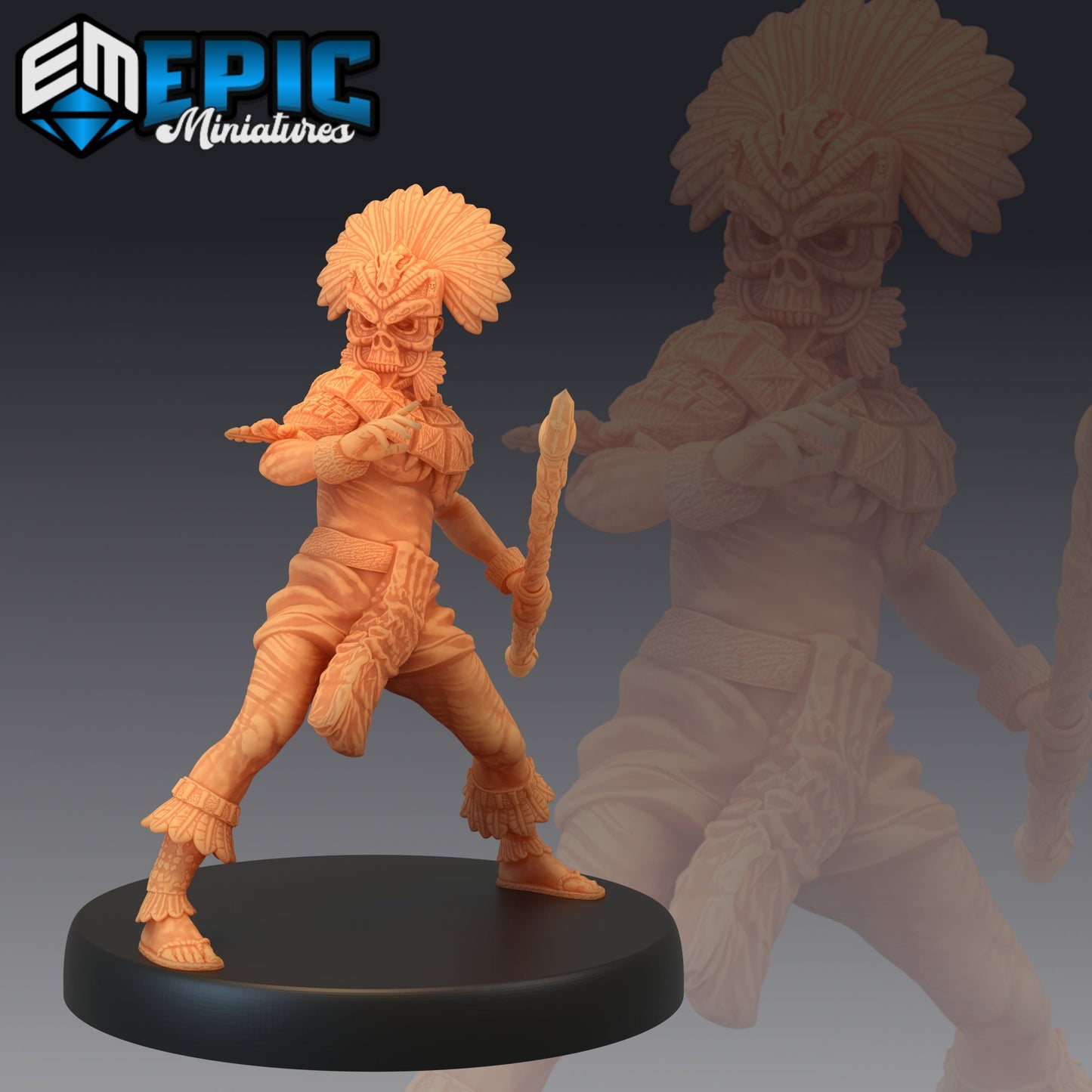 Jungle Tribe (3 Variants Available) - Epic Miniatures