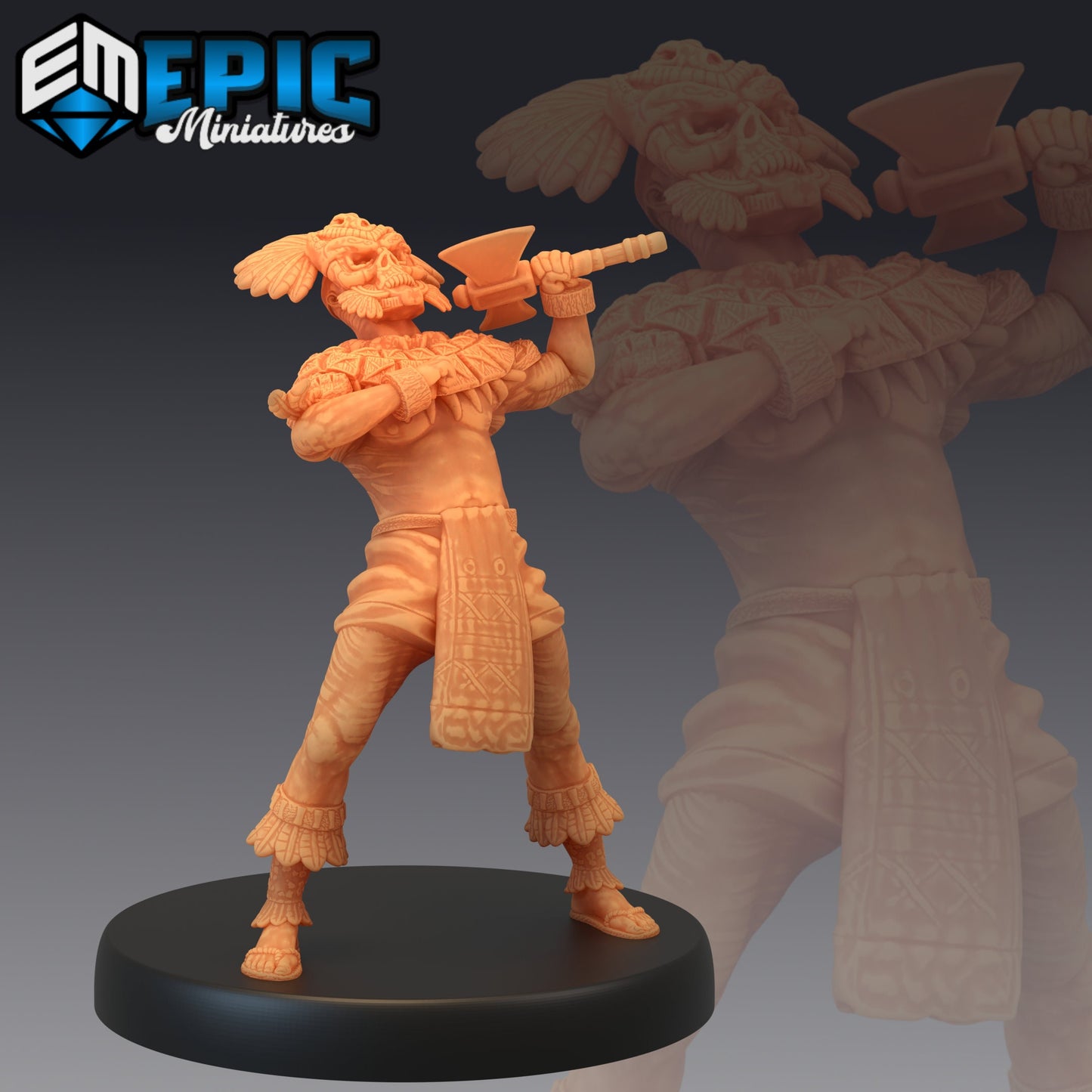 Jungle Tribe (3 Variants Available) - Epic Miniatures