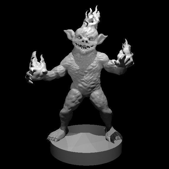 Magmins, Fire Elemental Spirits (3 Variants Available) - MZ4250