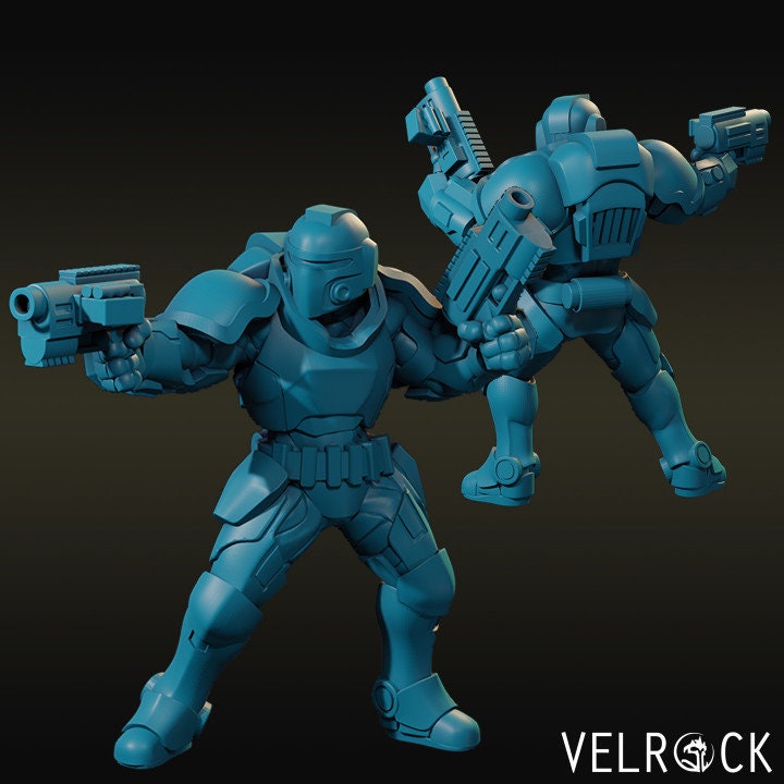 Tempest Marine Basic Unit (8 Variants Available) - Velrock