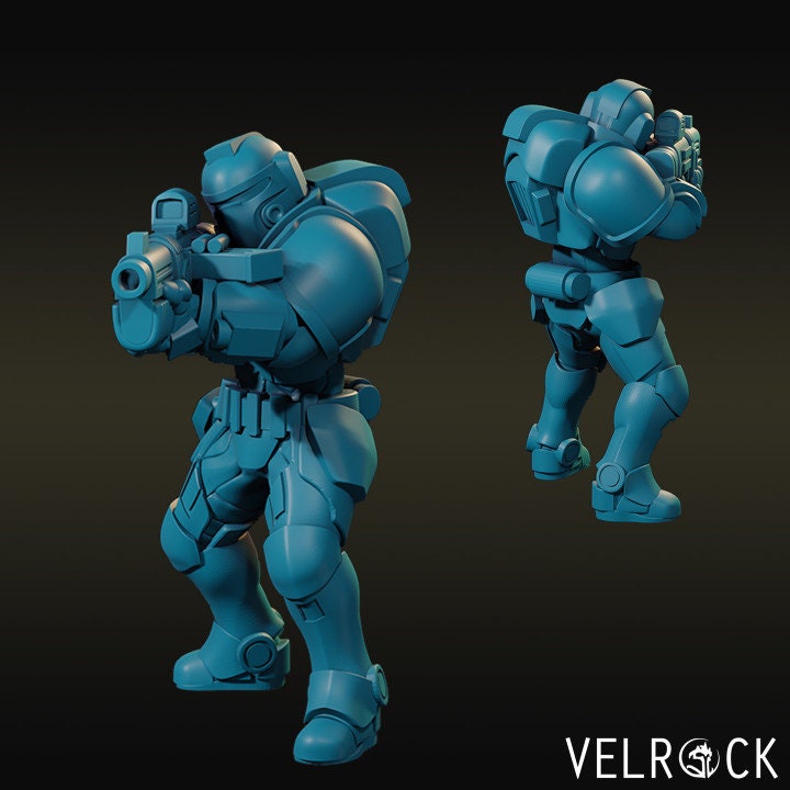 Tempest Marine Basic Unit (8 Variants Available) - Velrock