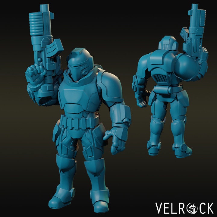 Tempest Marine Basic Unit (8 Variants Available) - Velrock