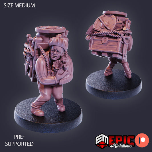 Farm Villager Collection Part 3 (8 Variants Available) - Epic Miniatures