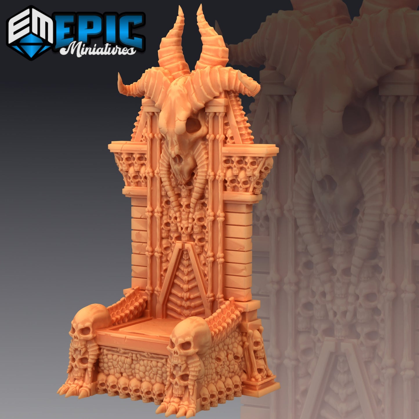 Orc Demon Lord (4 Variants) - Epic Miniatures