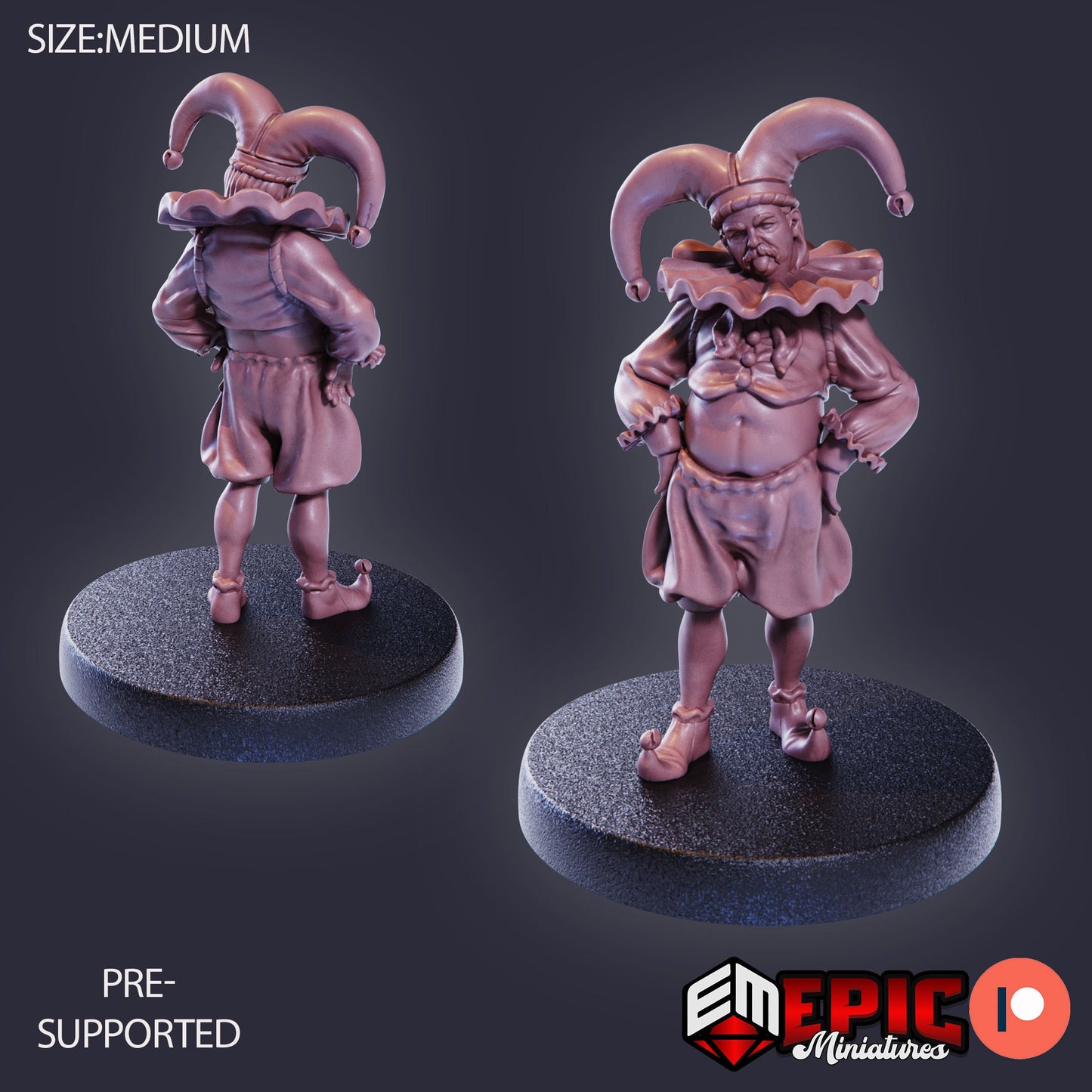 Farm Villager Collection Part 3 (8 Variants Available) - Epic Miniatures