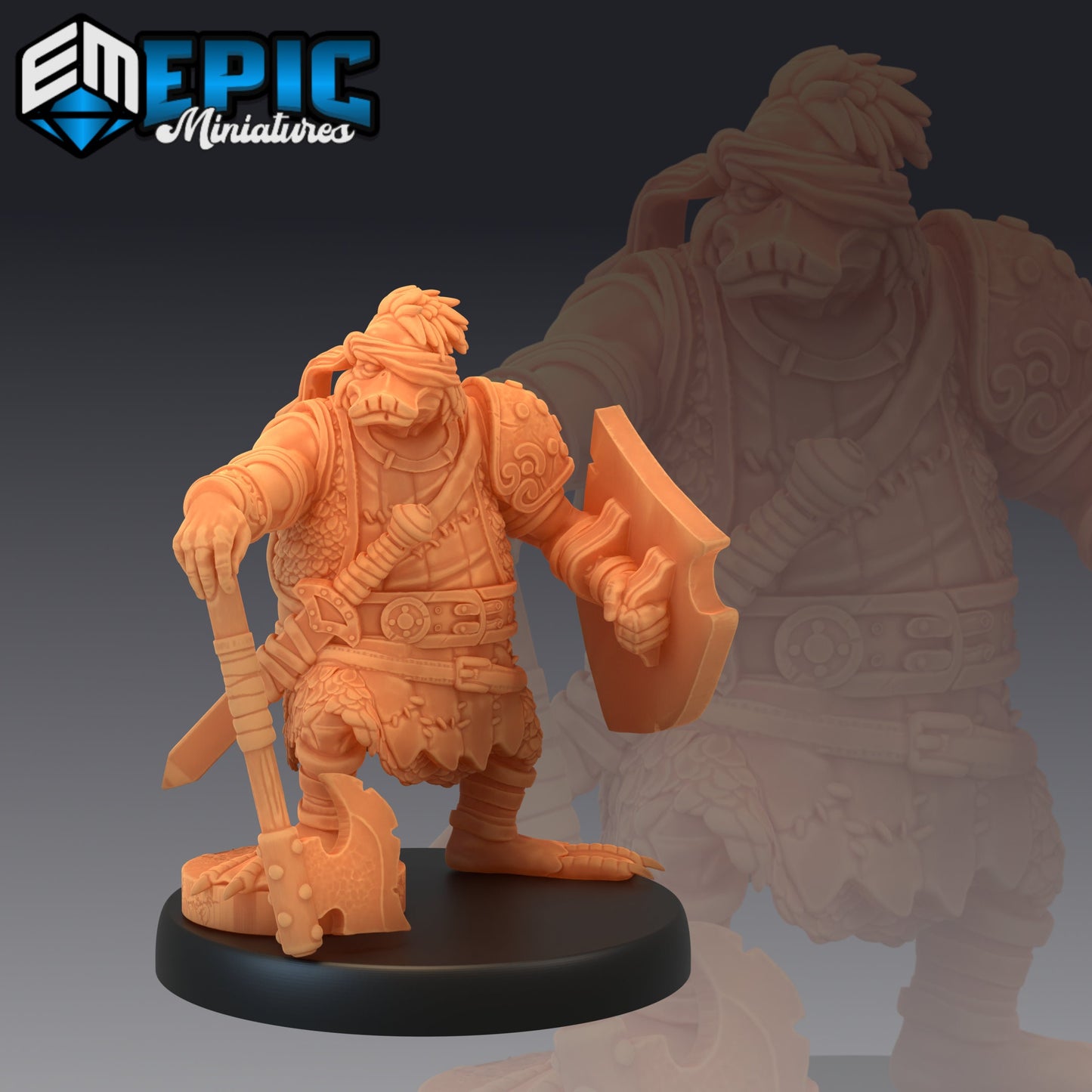 Duck Folk Mercenary (3 Variants Available) - Epic Miniatures