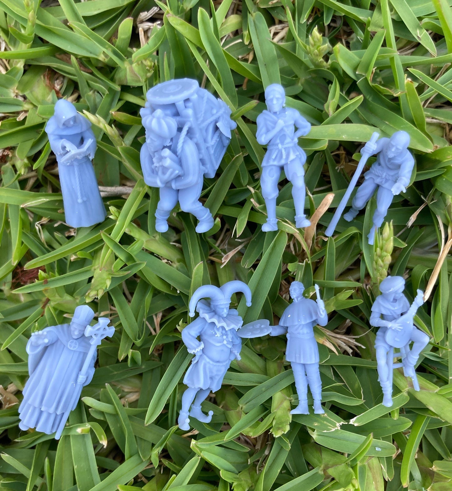 Farm Villager Collection Part 3 (8 Variants Available) - Epic Miniatures