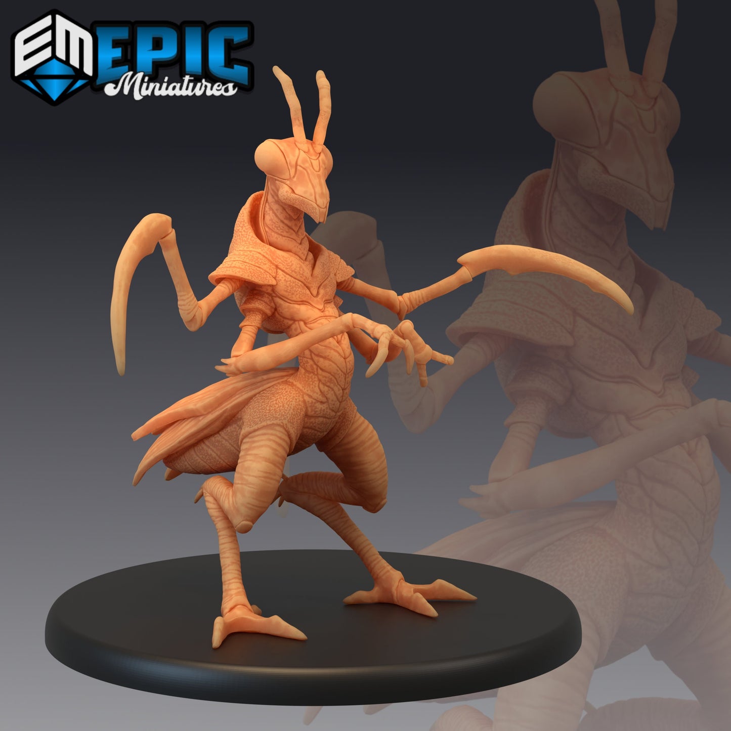 Mantis Folk (3 Variants Available) - Epic Miniatures