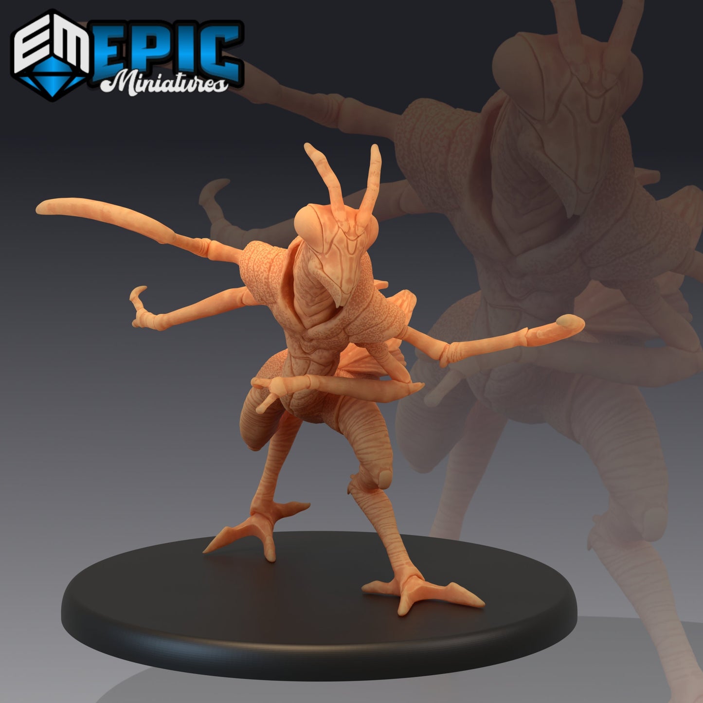 Mantis Folk (3 Variants Available) - Epic Miniatures