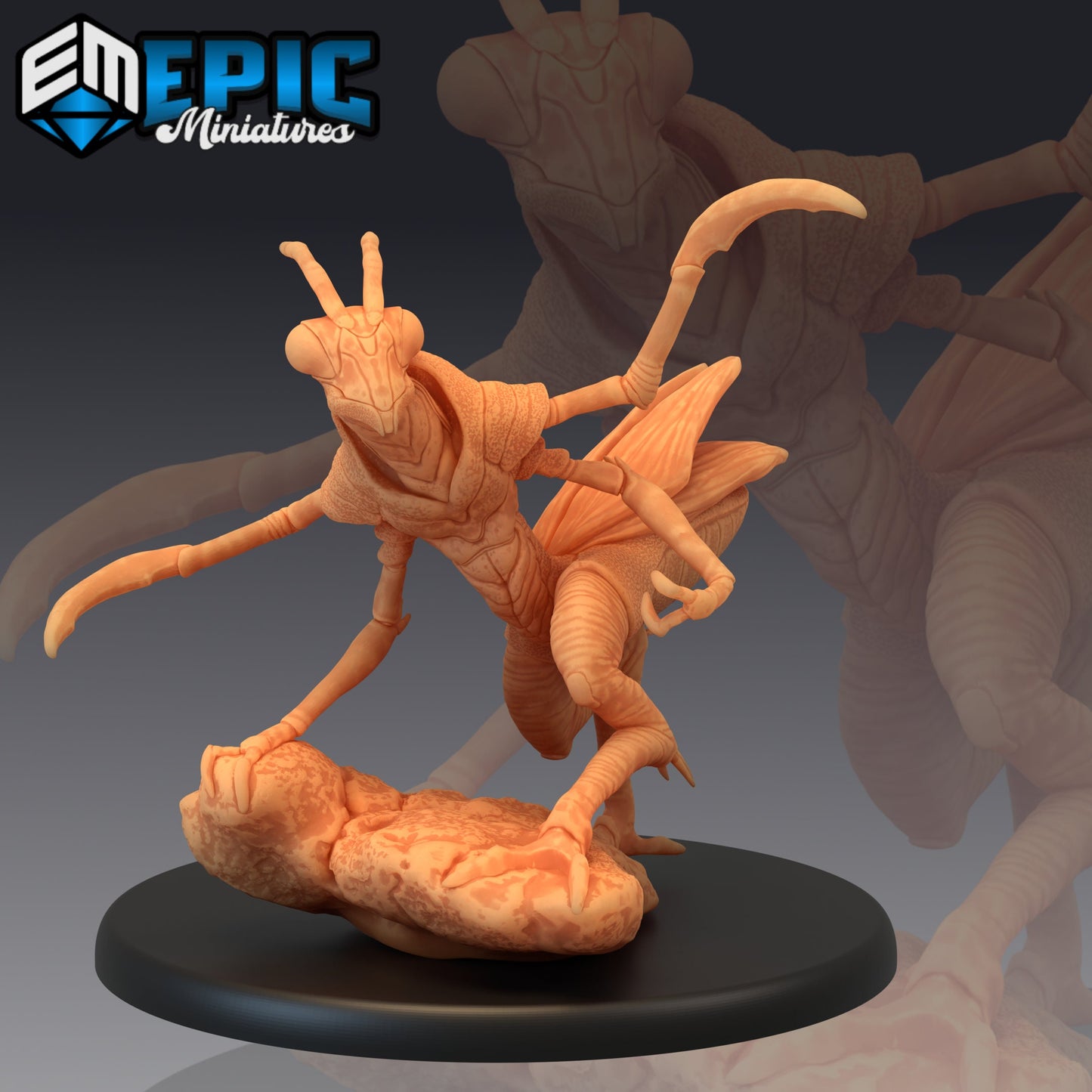 Mantis Folk (3 Variants Available) - Epic Miniatures