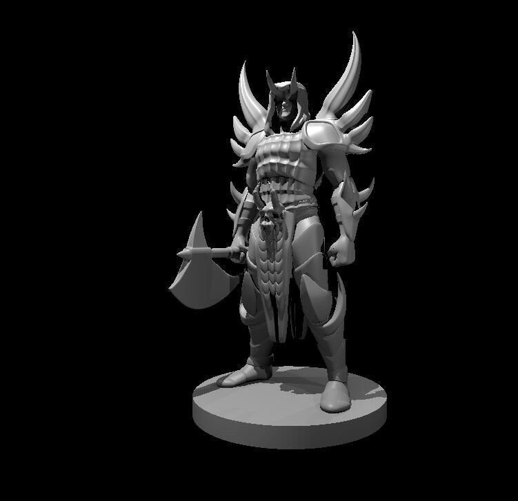 Human Paladin - Fallen (7 Variants Available) - MZ4250