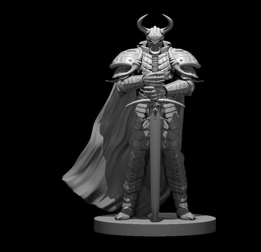 Human Paladin - Fallen (7 Variants Available) - MZ4250