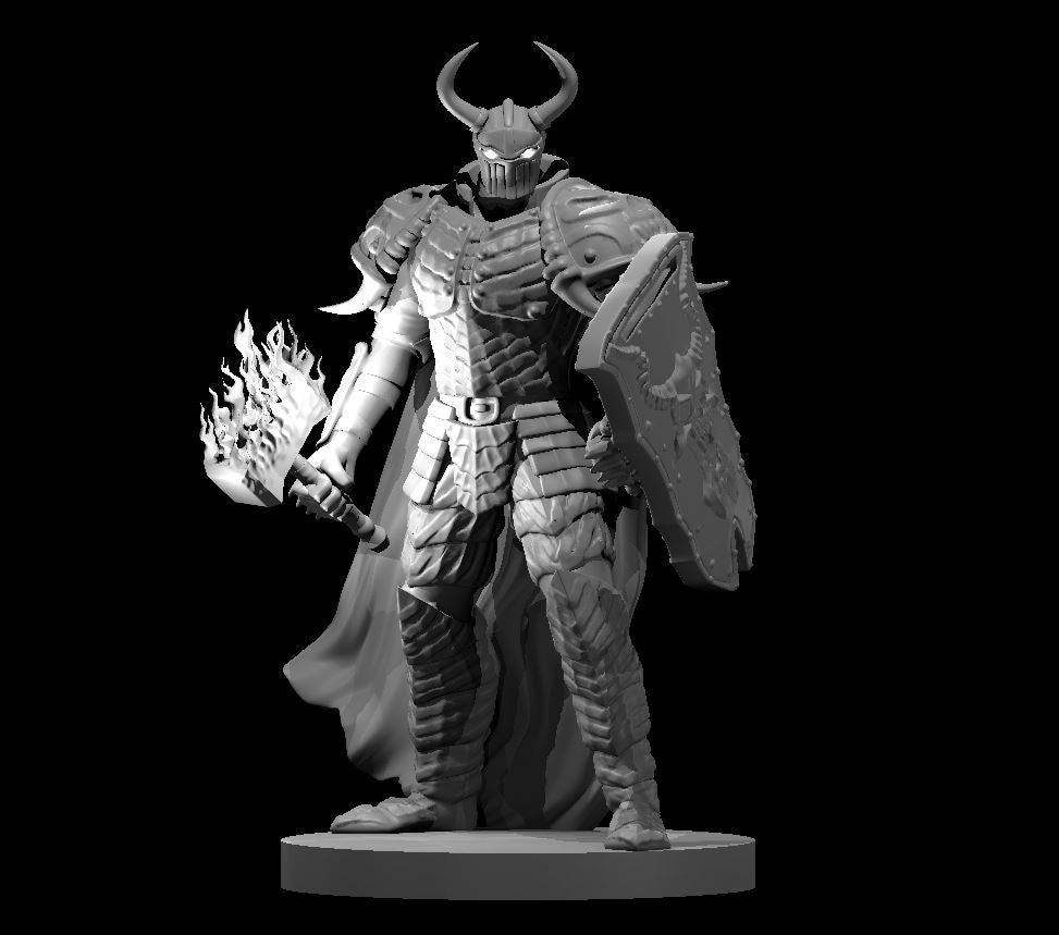 Human Paladin - Fallen (7 Variants Available) - MZ4250