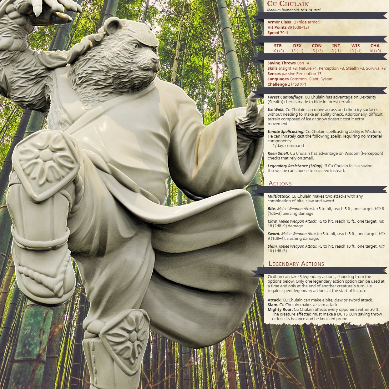 CuChalain (3 Poses Available) - Brayan Nafarrate