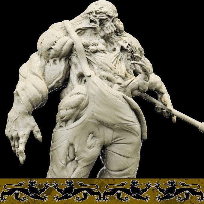 Biir'zha (Undead, Abomination - 3 Poses Available) - Brayan Nafarrate