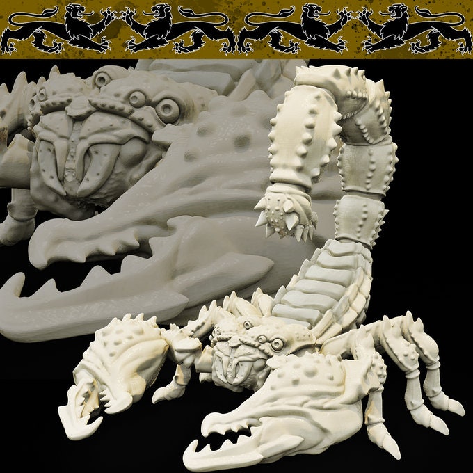 Astrakon (Scorpion - 3 Poses Available) - Brayan Nafarrate