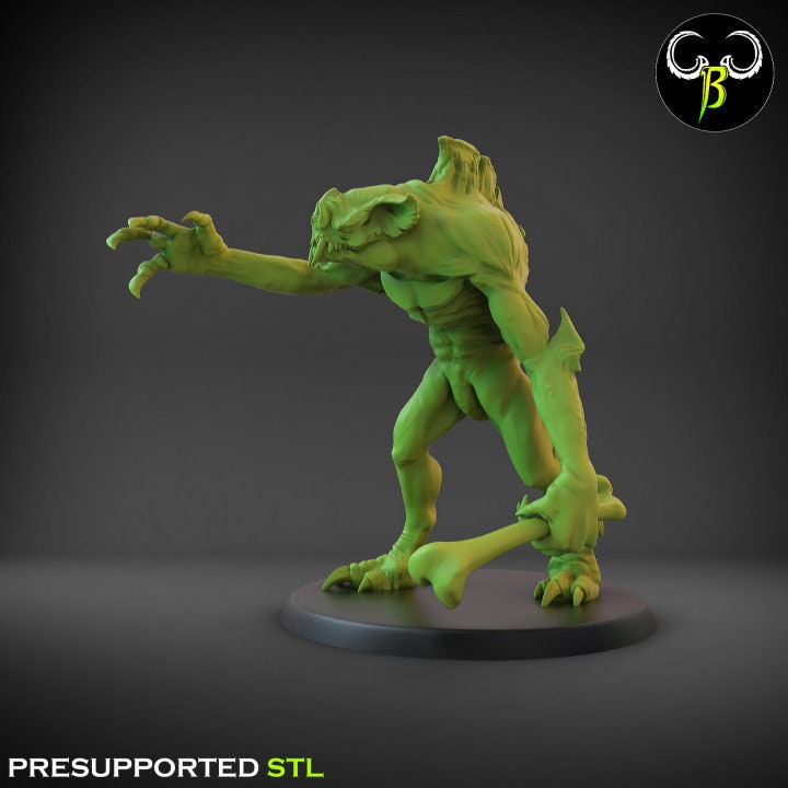 Tomb Abomination (4 Variants Available) - Clay Beast Creations