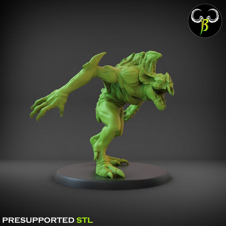 Tomb Abomination (4 Variants Available) - Clay Beast Creations