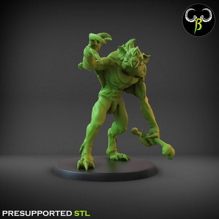Tomb Abomination (4 Variants Available) - Clay Beast Creations