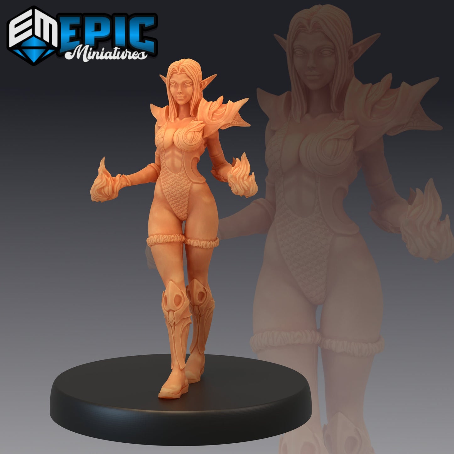 High Elf (3 Variants) - Epic Miniatures