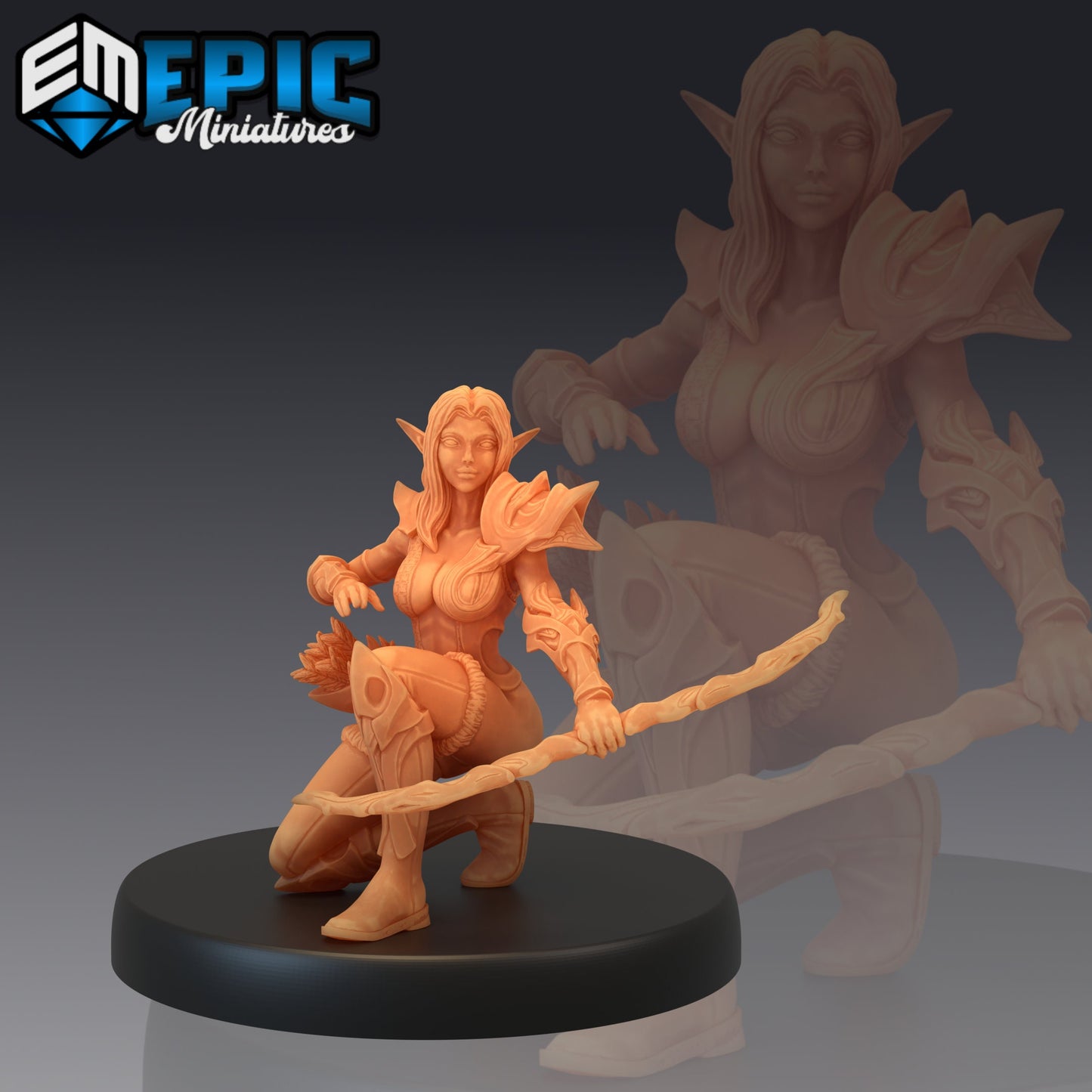 High Elf (3 Variants) - Epic Miniatures