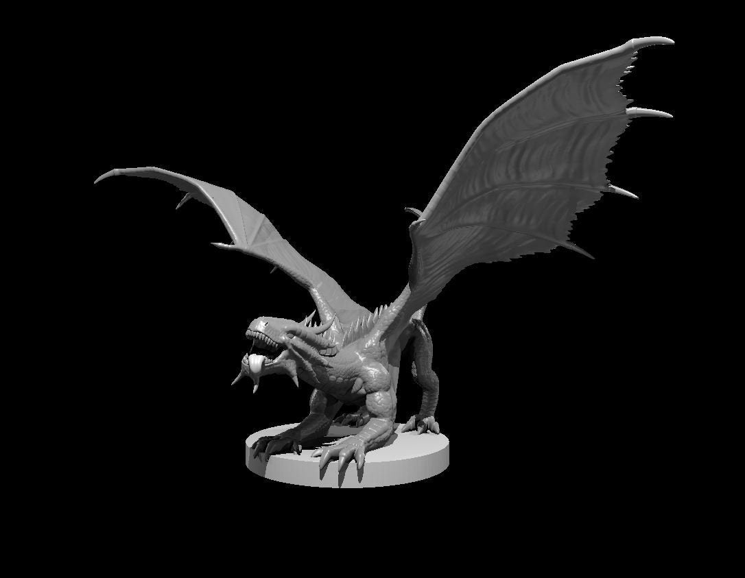 Bronze Dragon (Various Ages and Poses) - MZ4250
