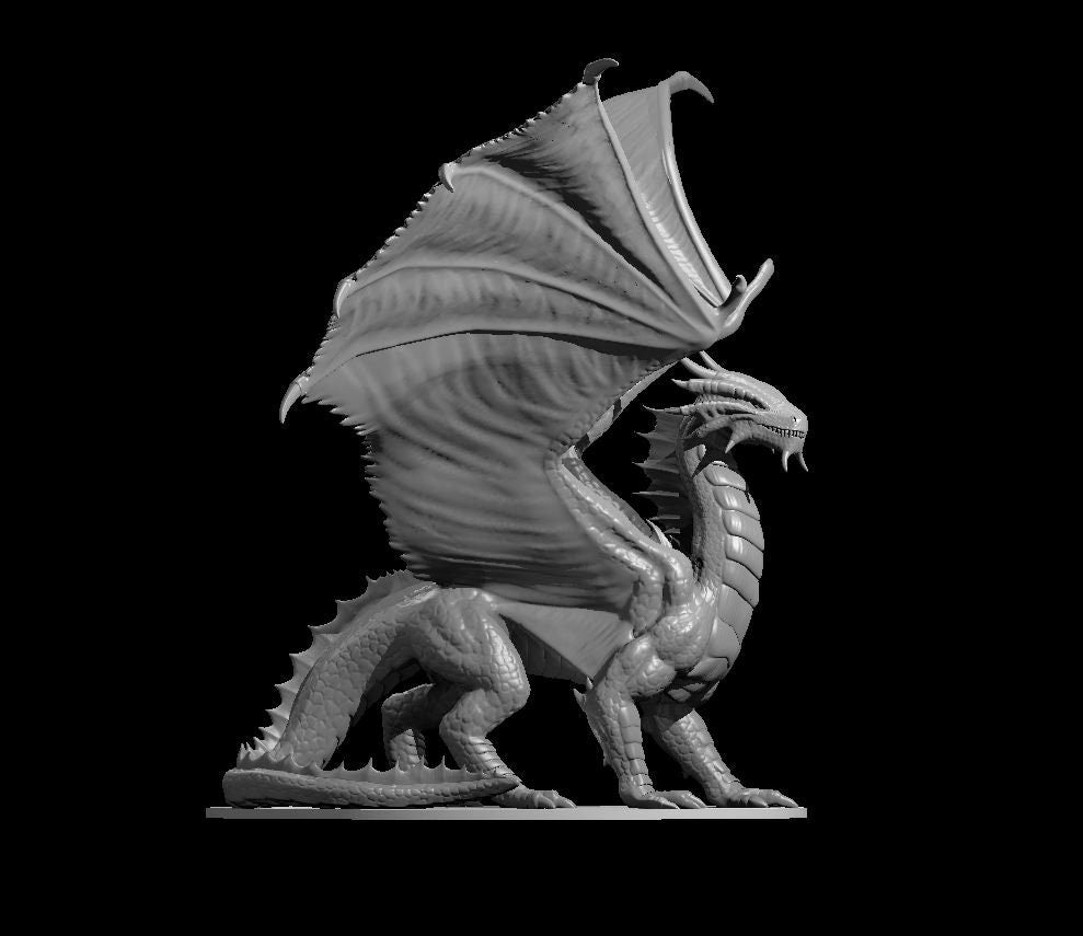 Bronze Dragon (Various Ages and Poses) - MZ4250